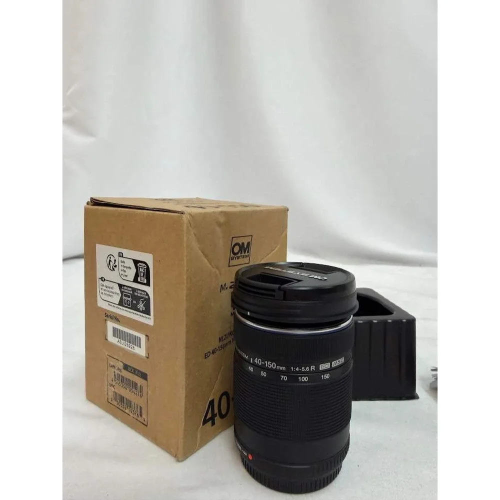 OM‎ SYSTEM M.Zuiko Digital ED 40-150mm f4-5.6 R Lens Black Micro Four Thirds NEW